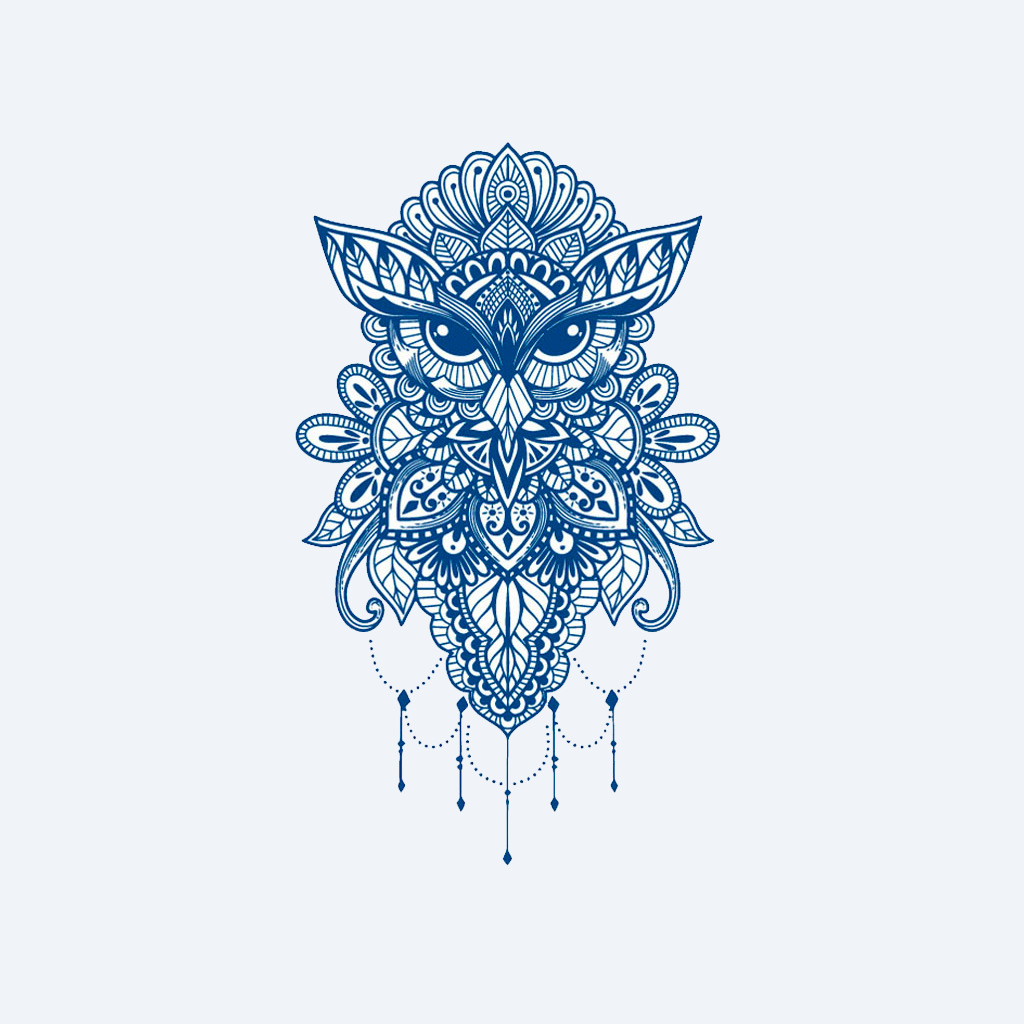owl mandala