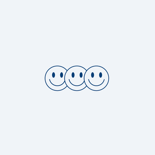 emoji senyum tiga kali lipat